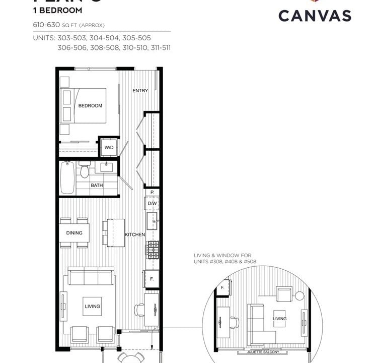 Canvas 505 floor plan
